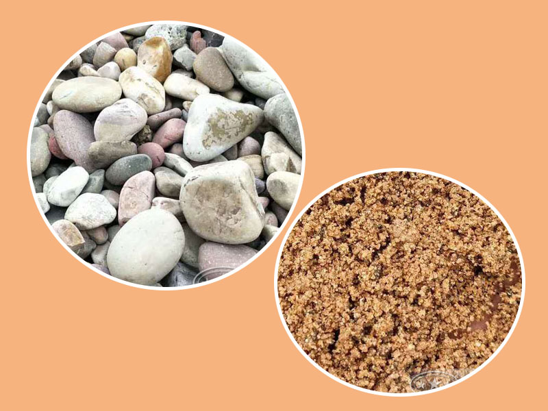 鹅卵石制沙机进口可以进多大公分
